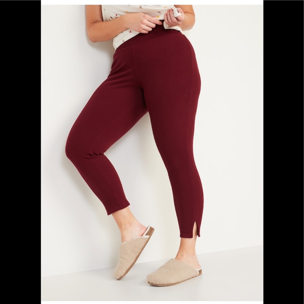 Old Navy Rib Knit Pull On Pants Large